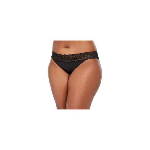 5 for $30 Calvin Klein Seductive Comfort Lace Bikini Panties Size 1X - Picture 1 of 3